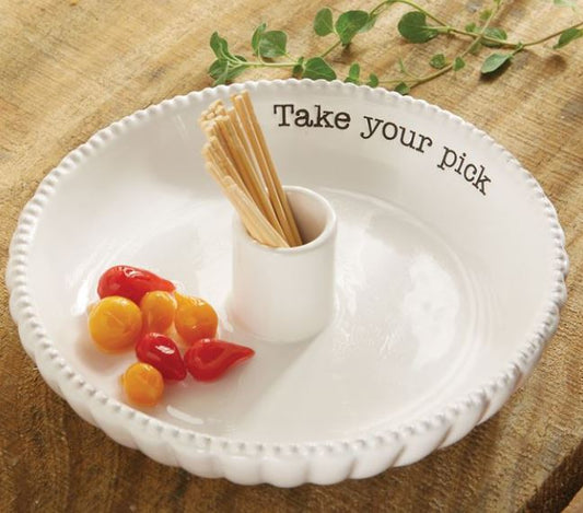 Toothpick Dish Set